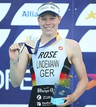 Laura Lindemann bei den European Championships in München 2022
