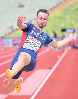 Ingar Bratseth-Kiplesund bei den Europameisterschaften 2022 in München