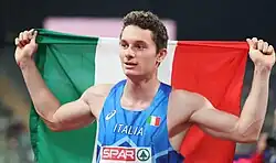 Bronzemedaillengewinner Filippo Tortu