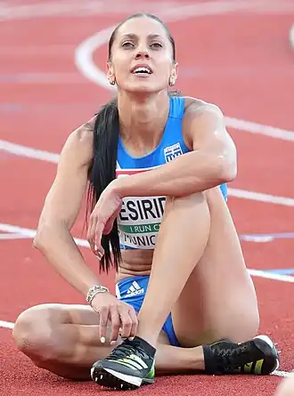 Elisavet Pesiridou bei den Europameisterschaften 2022 in München