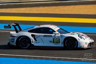 Letzter Sieger in der GTE-Pro in Le Mans: Porsche 911 RSR (991.2), Startnummer 91 bei den 24h von Le Mans 2022