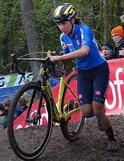 Sara Casasalo bei der Cyclocross-EM 2022