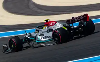 Heckaufnahme der F1 W13