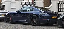 718 Cayman GTS 4.0 (Heckansicht)
