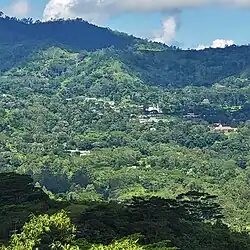 Blick auf Laclubar von Süden her