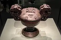 Lackgefäß aus dem Grab des Marktgrafen Yi von Zeng, ca. 433 v. Chr.