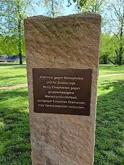 Die beiden Steinsäulen