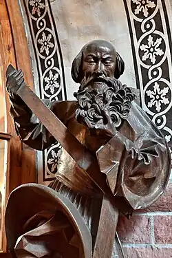 Andreas mit dem Schrägkreuz