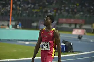 Claude Itoungue Bogognie bei den Afrikaspielen 2023 in Accra