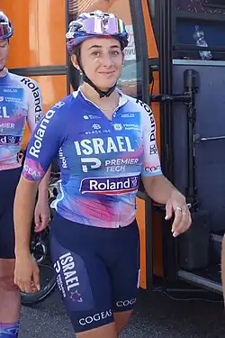 Maggie Coles-Lyster bei der Simac Ladies Tour 2023