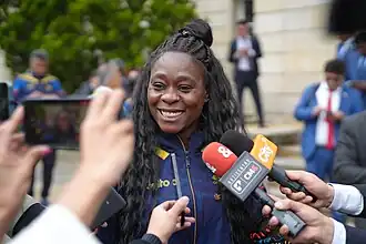 Flor Ruíz bei den Olympischen Sommerspielen 2024 in Paris