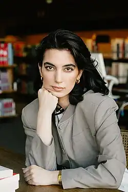 Portraitaufnahme von Aya Jaff