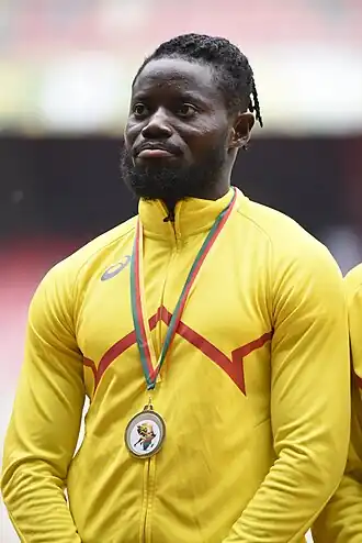 Isaac Botsio bei den Afrikameisterschaften 2024 in Douala