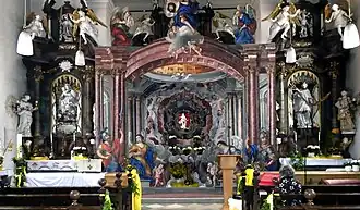 Altarraum mit Heiligem Grab