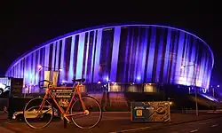 Außenansicht während der Bahn-EM 2024