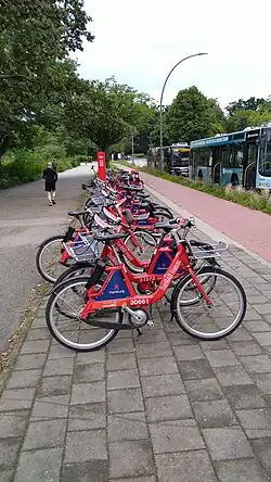 Fahrradmietstation·ElbchausseeTeufelsbrück