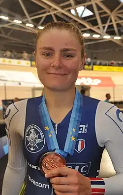 Victoire Berteau - EM-Bronze im Zweier-Mannschaftsfahren (2025)