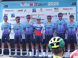 Mannschaftsfoto Unibet Tietema Rockets