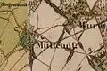 Müllendorf auf der Uraufnahme von 1846