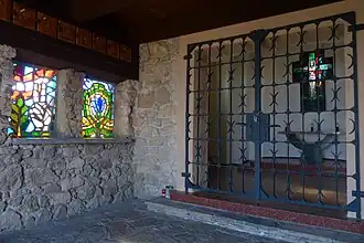 Innenansicht der Josefskapelle am Sonnwendstein