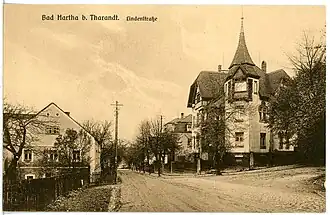 Gemeindeamt Hartha 1925, heute Arztpraxis