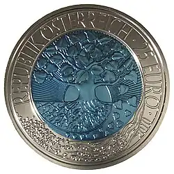 Erneuerbare Energie 25 Euro Niob (2010)