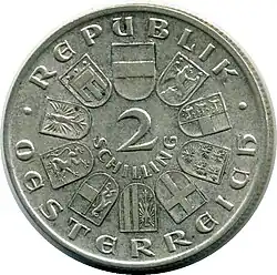 2 Schilling 1928 Vorderseite