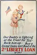 Poster für den Zweiten Liberty Bond, 1917
