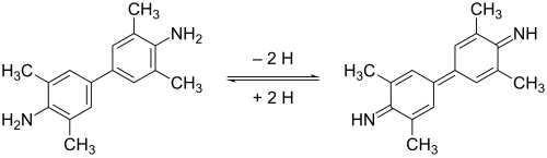Oxidation von 3,3′,5,5′-Tetramethylbenzidin (TMB)