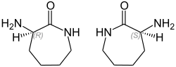 3-Amino-2-azepanon-Enantiomere