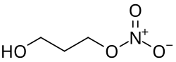 Strukturformel von 3-Nitrooxypropanol