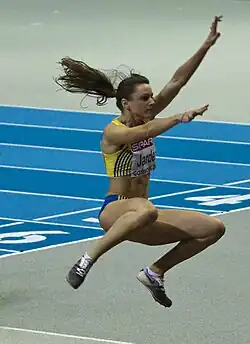 Erica Jarder belegte in diesem Finale den zwölften Platz