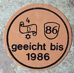 Aufkleber des Aufsichtsbezirk Bad Kreuznach