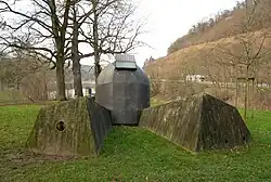 Skulptur „o. Titel“ von ManfreDu Schu zur EXPO 2000