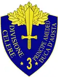 Wappen der 3 Divisione Celere P.A.D.A.