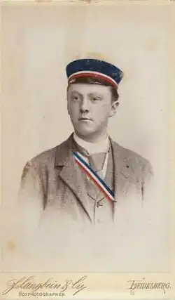 Richard Böninger als Heidelberger Rhenane