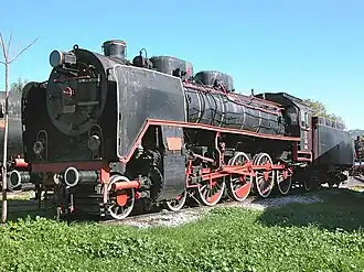 46 025 im Eisenbahnmuseum Çamlık (2002)
