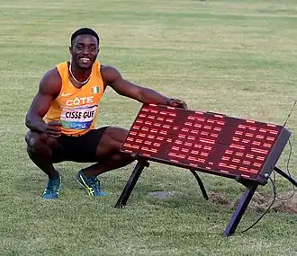 Arthur Cissé bei den Islamic Solidarity Games 2022 in Konya