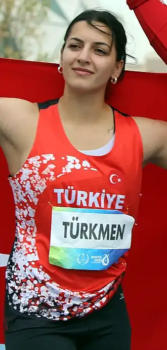 Esra Türkmen bei den Islamic Solidarity Games 2022 in Konya
