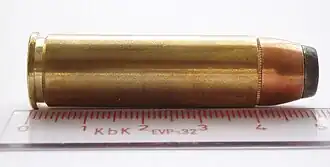 Eine .500S&W Patrone