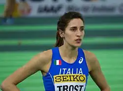 Alessia Trost Rang elf mit 1,89 m