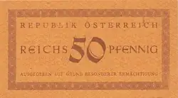 50 Reichspfennig Vorderseite