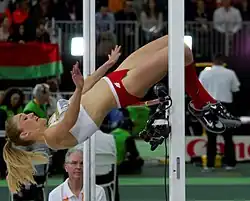 Kamila Stepaniuk, spätere Kamila Lićwinko, erreichte den geteilten sechsten Platz