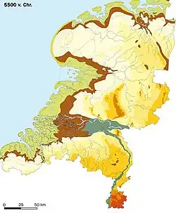 Niederlande 5500 v. Chr.