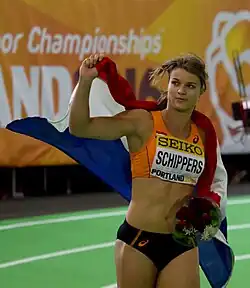 Europameisterin Dafne Schippers wiederholte ihren Sieg von 2014, außerdem war sie 2015 Vizeweltmeisterin, amtierende Weltmeisterin über 200 Meter und WM-Dritte im Siebenkampf von 2013