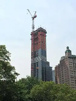 Der Wohnturm im Bau (2015)