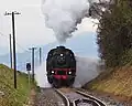 64 419 der DBK Historische Bahn auf der Wieslauftalbahn