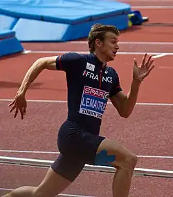 Christophe Lemaitre, 2016 Olympiadritter – ausgeschieden als Vierter in 20,30 s