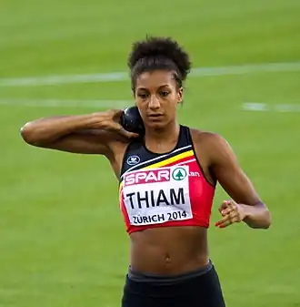 Nafissatou Thiam – Rang vierzehn