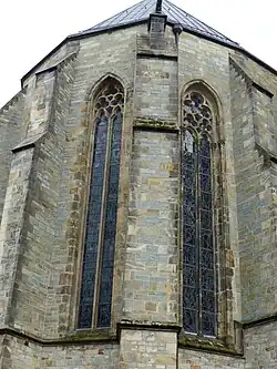 Polygonales Nordende des Ostquerhauses